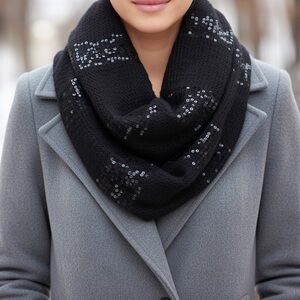 Steve Madden Sequin Infinity Scarf